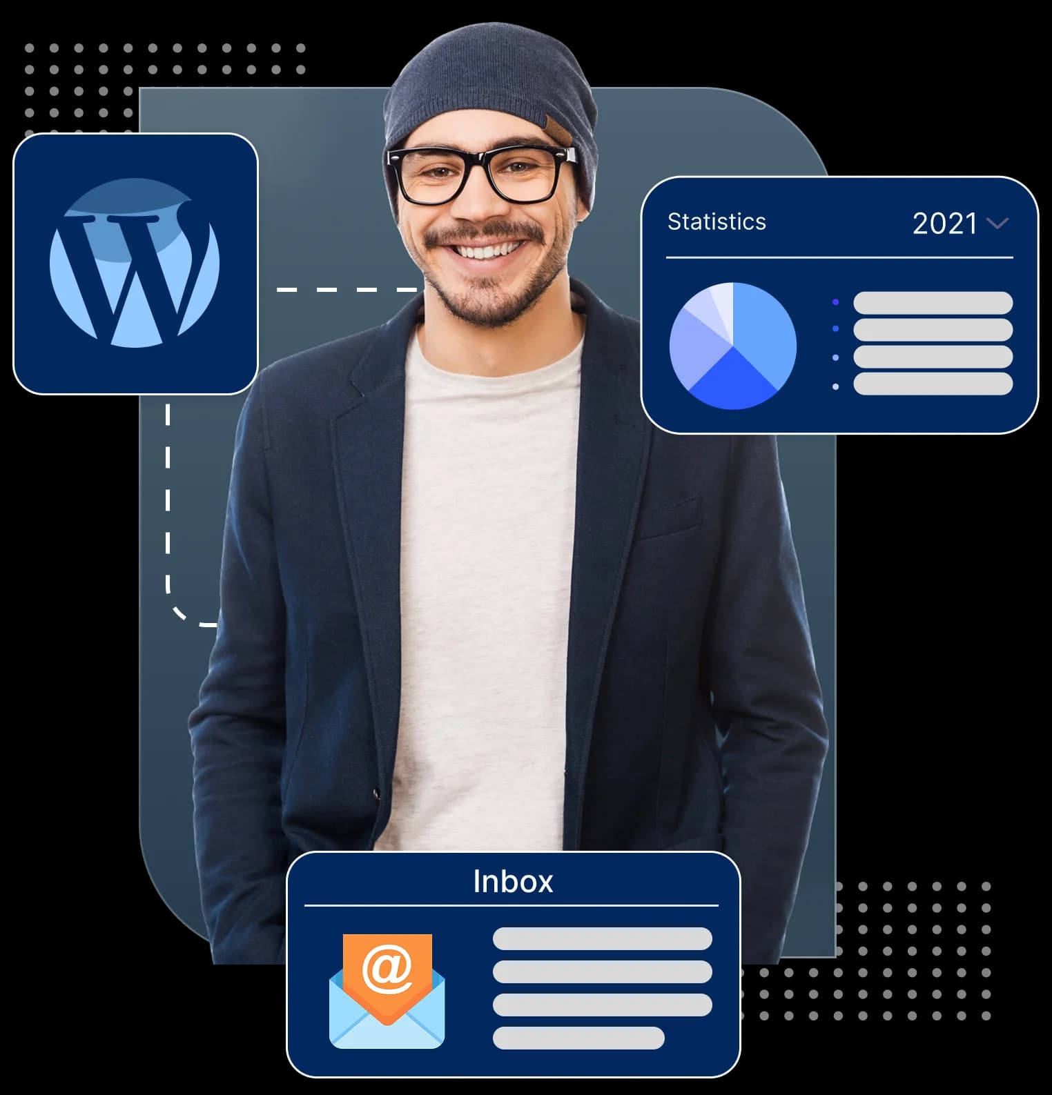 WordPress Hosting Illustration