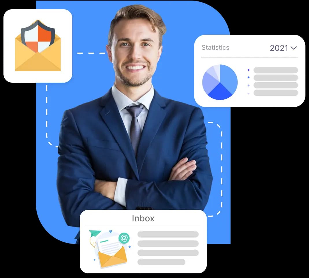 Business Hosting Illustration